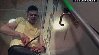 anya krey's tight pussy slammed by stranger in horny hostel fuckfest!