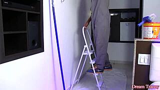 slutty tgirl nicolly pantoja rides guy bareback then takes his cock in her big ass