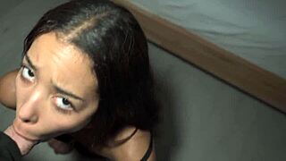 Petite Filipino Lia Lin Used as Submissive Sex Toy Creampie