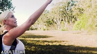 Want Tori Cummings' big tits wrapped around your cock outdoors?