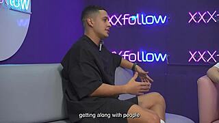 hot interview turns into wild threesome with latina milf maxx betancur kissing frenzy