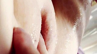 stepsis pussy so wet n tight cum oozes out after hard fuck creampie