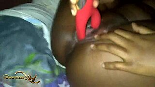 Hey you gotta see this monster black cock destroying that tight Brazilian teen ass homemade style