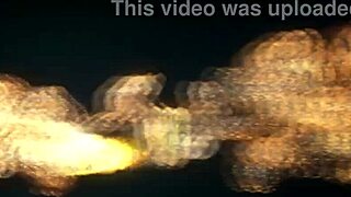 sweet danielia gapes big from monster anal dick