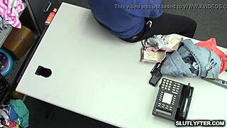 hey officer wrex, you gonna BANG and CUM on suspect scarlett's pretty TATTOOED face?!