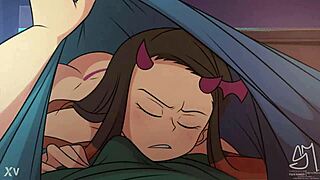tanjiro gets fucked hard in the ass by nezuko blowjob sex cum anal assfucking cum in mouth slayer style