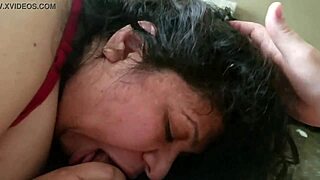 Mature BBW Latina wife slurps that cock so hungrily 😍👅