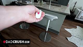 what's this button do on my shaved teen pussy chloe rose ike diezel dadcrush teamskeet vibrator thong skirt?