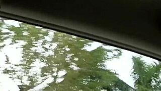 Skylar gets way too close with her neighbor anal fingering deepthroat and bent over doggystyle in fishnets