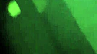 post-party teen spreads legs on street cums in seconds