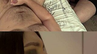 shh cuckold watches his fat curvy wife slobber old man's cock 👀🍆💦