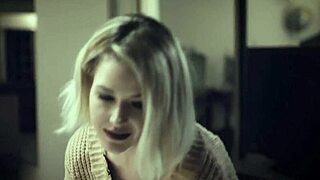 i'm the horny milf stepmom giving my teen stepson 18+ a sloppy blowjob and shaved pussy lick