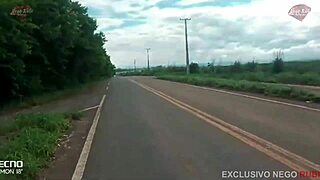 i cringe watching giant black cock demolish my wife's ass outdoors