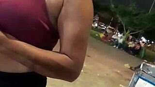 post-party teen spreads legs on street cums in seconds