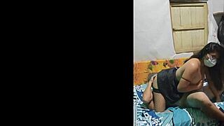 Step Sister Climbs on Chest Drops Panties Sucks Cock I Lick Her Vagina She Has Intense Orgasms