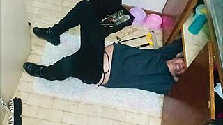 plumber rips her clothes and pounds dripping tight pussy doggystyle after sink fix