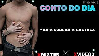 hot brazilian niece shows off her amateur curves up close