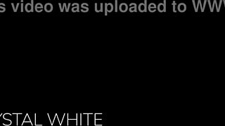 crystal white rubs her juicy pussy solo