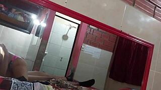 mmm i love lickin this latina teen wife's wet shaved pussy before she rides me hard