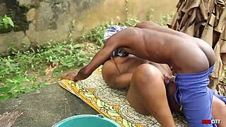 damn early morning doggystyle bends my wet big ass slut over!