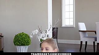 check tight blonde teen pussy leak cum after monster cock creampie?