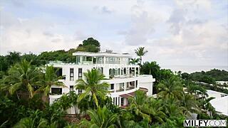 paris lincoln's perfect ass takes deep anal pounding from milfy cock