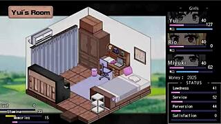 ever wonder how yui-nee's huge tits feel in a steamy boob game?