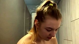 Crazy hardcore fucking erupts in the gym with teen blonde pounding pussy and ass