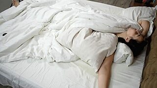 Stepsister's Tight Wet Pussy Waits in Bedroom for Your Morning Missionary Quickie Fuck Fest