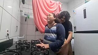 Stepmom sneaks up hot to seduce my cock 🔥💦