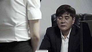 Female Korean Secretary Provides Softcore Hospital Hospitality