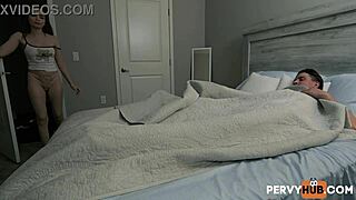 sharing a room means jay romero selina imai get taboo. petite teen takes big cocks in pov threesome reality.