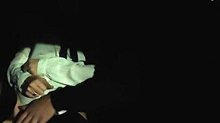 stepdad gropes stepdaughter's wet squirting pussy in car on drive home from school bending her over for doggystyle