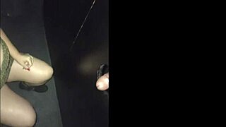 married bride slut at wedding gloryhole takes stranger cocks doggystyle cum in mouth gangbang