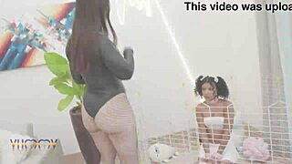 i'm slut sereia ninfo dominating my cute ebony slave with dp anal fisting rimming piss and creampie swallow fogaca 😈🍆💦