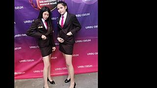 thai students go wild in jerk off contest part 2.