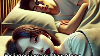 miss bai jie teases with her tight asian pussy on camera 📹😘