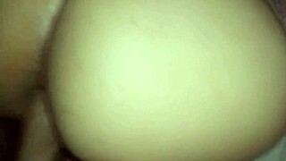 fucking this hot latina bitch's tight ass doggystyle till she cums hard all over