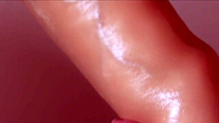 A curious Japanese stepmom sneaks a close-up taste of her stepson's cum