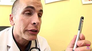 Doctor removes tattoo with cum after rough deepthroat doggy on hairy big ass patient 😏💦