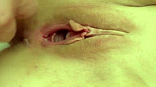 girl next door's tight juicy pussy satisfies bodybuilder's monster cock deepthroat creampie