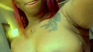 Sexy Curvy BBW Girlfriend Dances at Casual Hangout