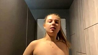 Crazy hardcore fucking erupts in the gym with teen blonde pounding pussy and ass