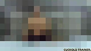 Cuckold Hubby Useless While Wife Takes Old Fetish BDSM Domination Hard