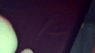 wanna see fiery young redhead take facials from two old guys at gloryhole swing house?