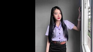 thai students go wild in jerk off contest part 2.