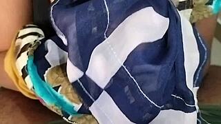 Hot desi maid in saree moans as you fuck her tight ass doggystyle in hostel bathroom dirty hindi audio