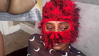 pretty ebony babe loses no-moan game as pussy gets eaten to squirt