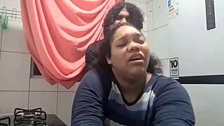 Stepmom sneaks up hot to seduce my cock 🔥💦