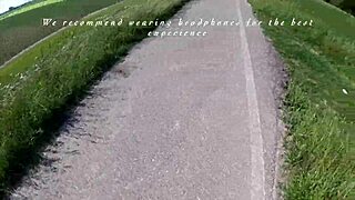 Lost petite girl screams help in forest nature rewards rescuer sloppy deepthroat big cock blowjob